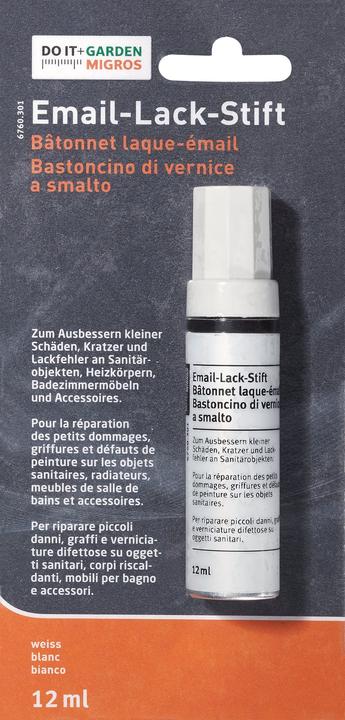 Produktbild Do it + Garden Email-Lack-Stift (0.25 kg, Weiss, 12 ml)