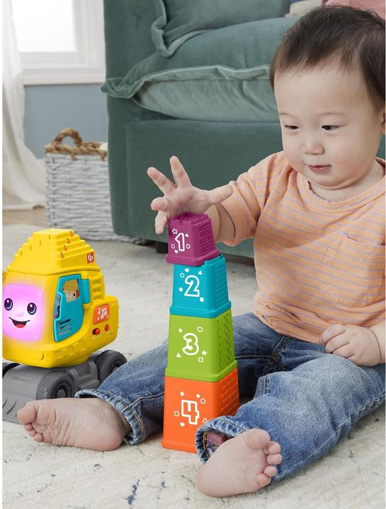 Produktbild Fisher-Price Count & Stack Crane- (D, F, I, E)