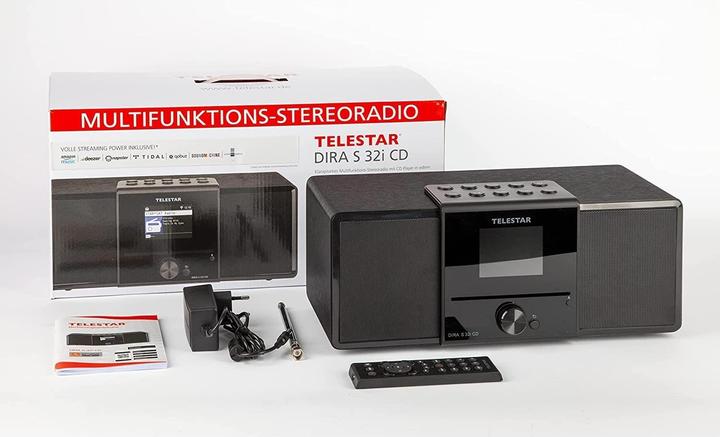 Image du produit Telestar DIRA S 32i CD (DAB+ DAB, VHF, FM, Webradio, Bluetooth, WiFi)