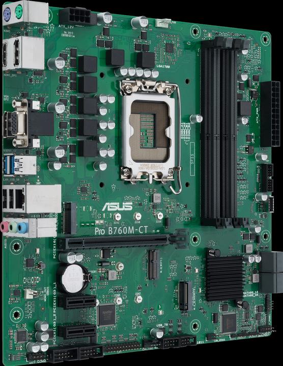 Actual product image ASUS MB PRO B760M-CT-CSM (INTEL,1700,DDR5,mATX) (LGA 1700, Intel B760, mATX)