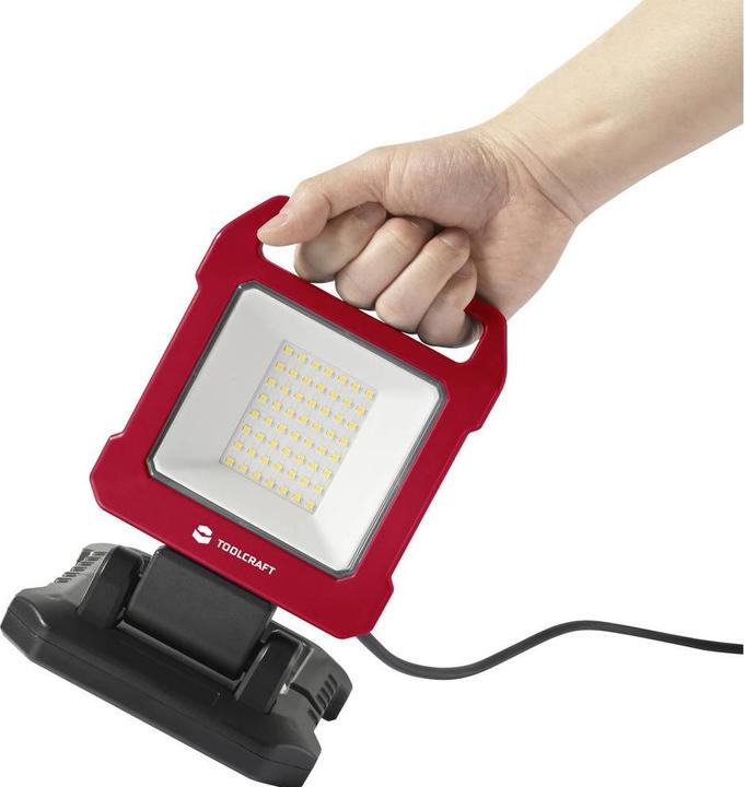 Image du produit Toolcraft Projecteur de chantier à LED 20 W blanc naturel TO-7914468