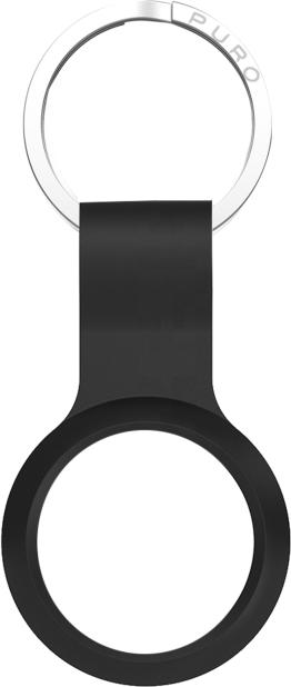 Produktbild Deltaco Puro ICON Apple Airtag key ring with a silicone case - Black
