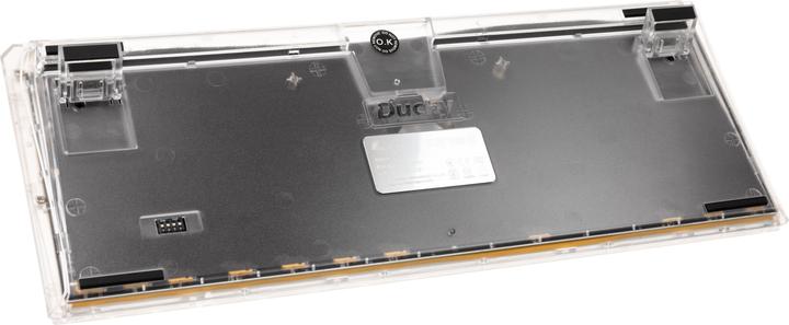 Produktbild Ducky One 3 Aura White TKL Gaming Tastatur, RGB LED - Kailh Jellyfish Y (US) (US, Kabelgebunden)