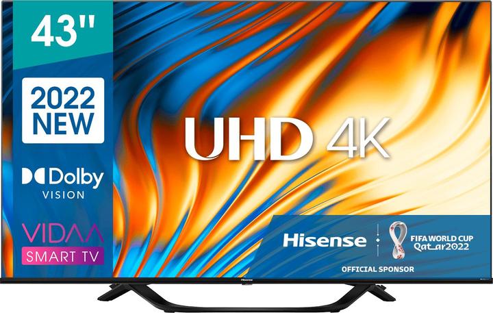 Produktbild Hisense 43A63H (43", LED, UHD, 2022)