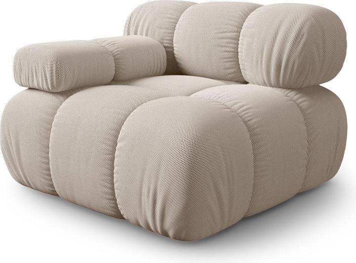 Actual product image Micadoni Modul Left, "Bellis", 1 Seat, 94x94x70Made in Europe (2 person sofa, 3-seater, 4-seater)