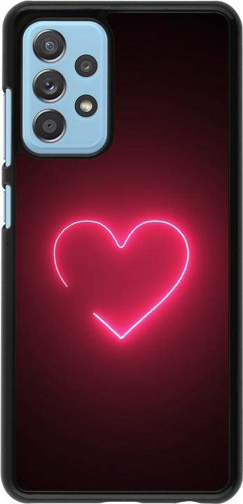 Immagine prodotto PhoneLook Copertina San Valentino 2023 cuore singolo al neon (Samsung Galaxy A52)