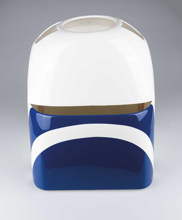 Actual product image Legacy Aviation Motorhaube Turbo Bush Master 120cc 140" weiss/blau