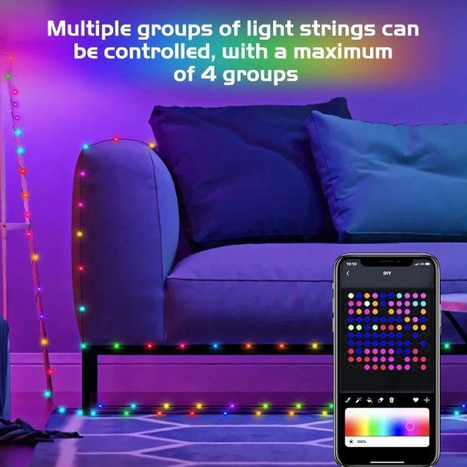 Produktbild MU Classic Holly Series Smart Bluetooth Lichterkette (20 m)