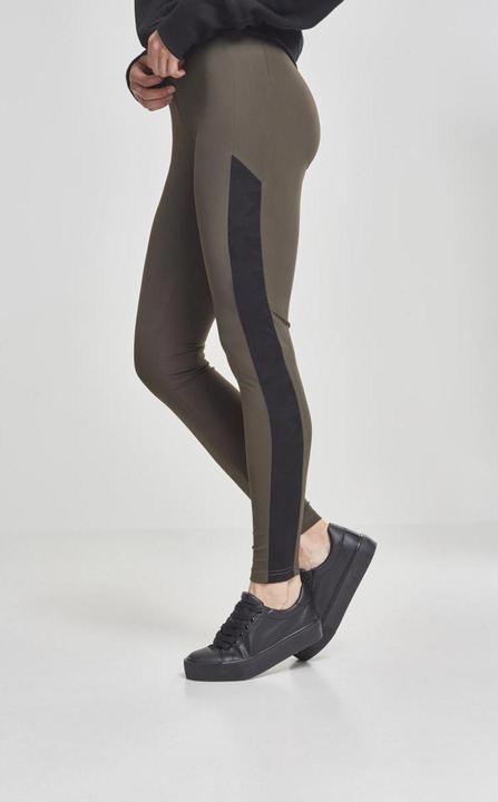 Immagine prodotto Urban Classics Leggings a righe camo jacquard da donna (XS)