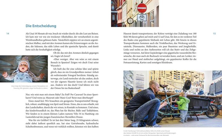 Actual product image HOLIDAY Reisebuch: Eine Familie, zwei Räder und das Abenteuer unseres Lebens (German, André Schumacher, 2018)
