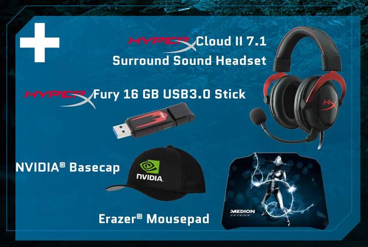 Actual product image Medion Erazer Limited Edition (Intel Core i7-4790K, 32 GB, 960 GB)