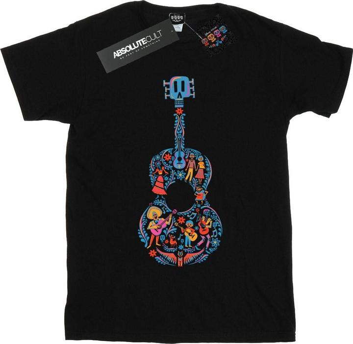 Disney Coco Guitar Pattern TShirt (S)