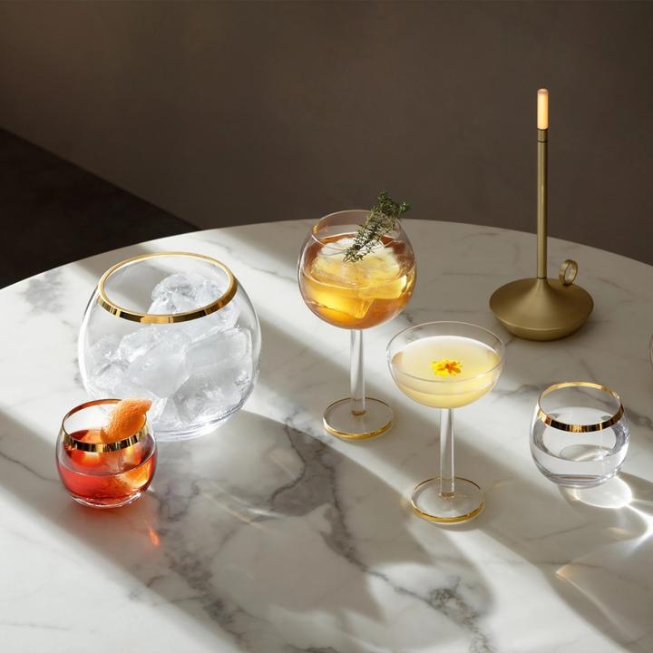 Image du produit LSA 2er Set Luca Coupe Glas 200ml - gold (2 dl, 1 x, Verres à apéritif)