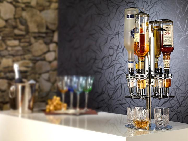 Produktbild Infactory Flaschenhalter "Bar Butler" 4-fach