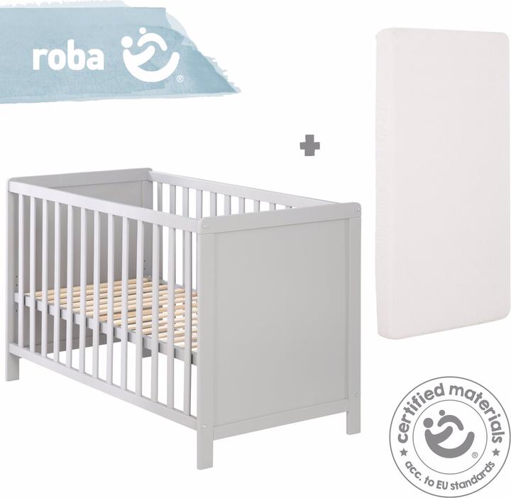 Produktbild Roba Beistellbett, 60 x 120 cm mit Matratze