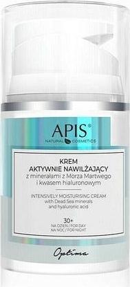 Actual product image Apis Natural Cosmetics Apis Active Moisturising Cream With Dead Sea Minerals And Hyaluronic Acid 30+ 50Ml (50 ml, 24h cream)