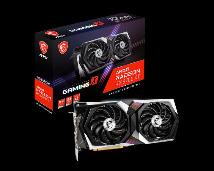 Produktbild MSI Radeon RX 6700 XT Gaming X (12 GB)