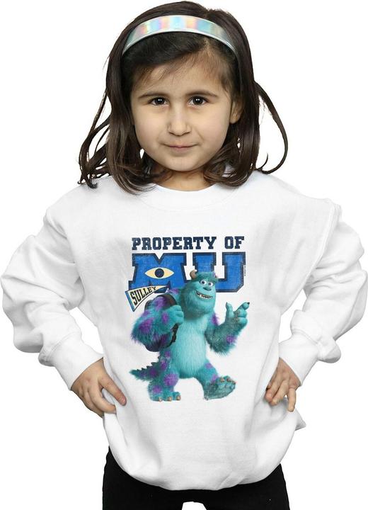 Immagine prodotto Disney Monsters University Property Of MU Sulley Felpa Ragazze (140, 146)