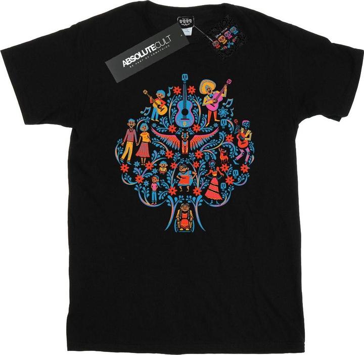 Actual product image Disney Mens Coco Tree Pattern T-Shirt (M)