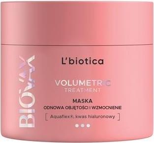 Immagine prodotto L´Biotica BIOVAX Glamour Volumetry Treatment maska do włosów 200ml (200 ml)