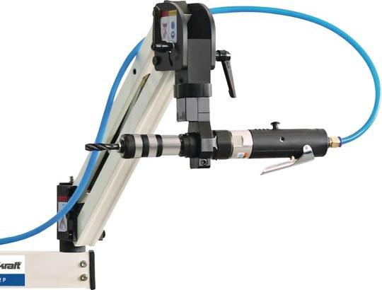 Produktbild Stürmer - Metallkraft Pneumatische Gewindeschneidmaschine GS 1000-12 P Aktions-Set inkl. Unterbau