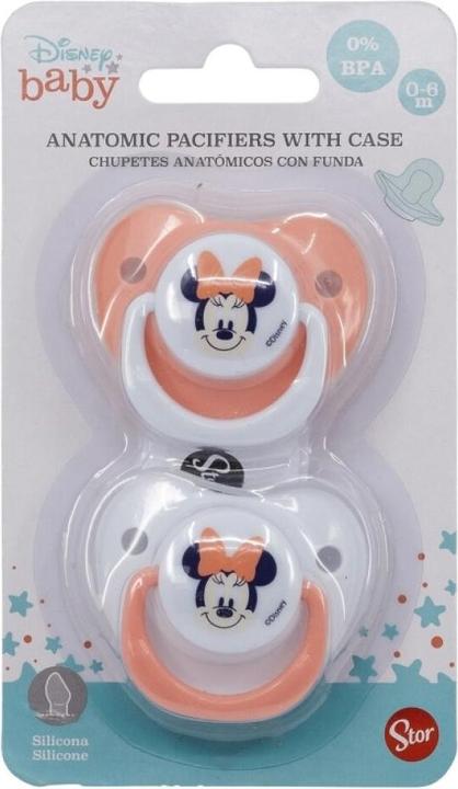 Image du produit Minnie Mouse Pacifier (2 x, jusqu'à 6 M.)