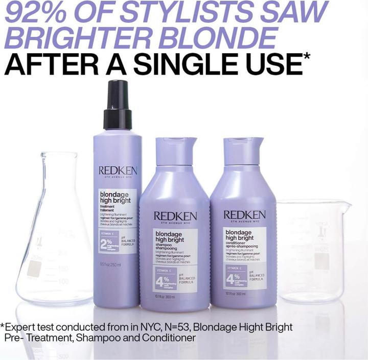 Image du produit Redken Blondage High Bright - Conditionneur (300 ml)