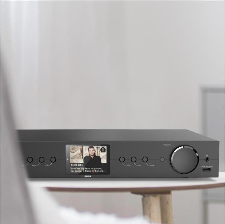Actual product image Hama DIT2105SBTX (Web radio, DAB, FM, DAB+, Bluetooth, Wi-Fi, UNDOC)