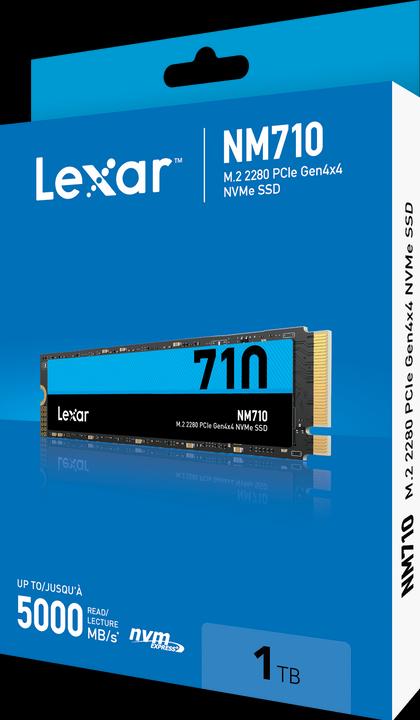 Actual product image Lexar NM710 (1000 GB, M.2 2280)