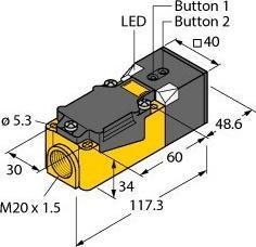 Actual product image Turck Ultrasonic sensor