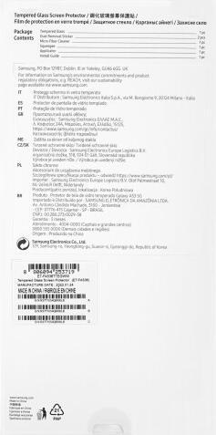 Produktbild Samsung Tempered Glass (1 Stück, Samsung Galaxy A53 5G)