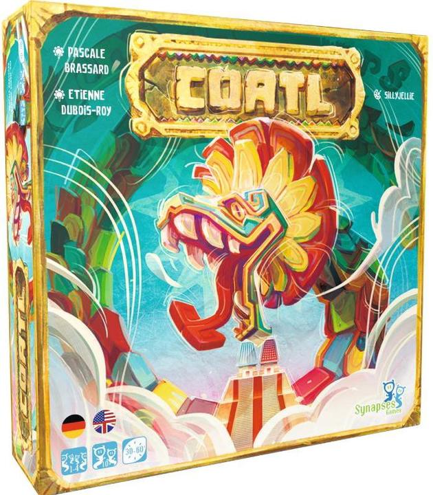 Image du produit Synapses Games SG001 - Cóatl, jeu de société, pour 1 à 4 joueurs, à partir de 10 ans (Allemand, Anglais)