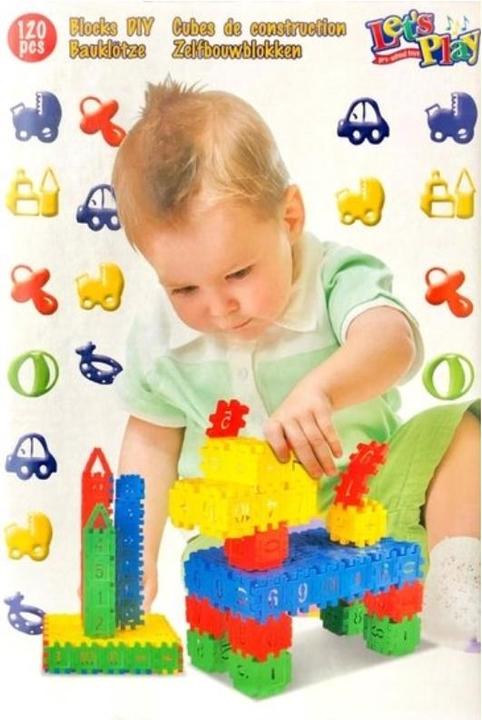 Actual product image Let's Play Set of klocków konstrukcyjnych for children (set of 4)