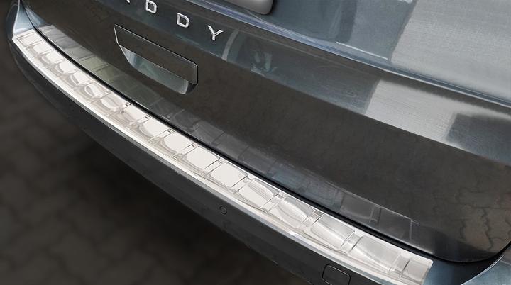 Actual product image Avisa Stainless steel bumper protection for VW Caddy from 2021 until today (Rear)