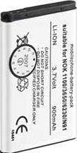 Produktbild Nokia Akku 1209, BL-5C, BL-5CA, BR-5C, BL-5CB, BL-5CA, NKBF01, BL-5C, LN-4C