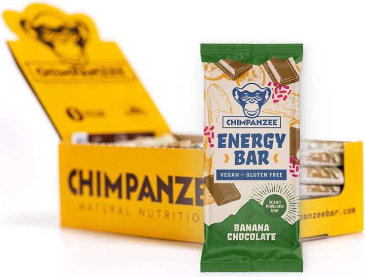 Actual product image Chimpanzee Energy Bar (Bananas, Chocolate, 15 pcs., 825 g)