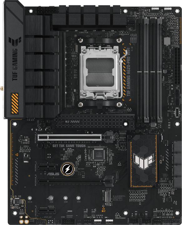Produktbild ASUS TUF GAMING A620-PRO WIFI (AM5, AMD A620, ATX)