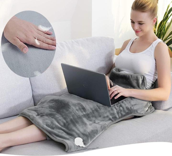 Actual product image Stride Heizkissen Rücken/Nacken/Schulter 90x58cm, elektrische Wärmedecke (90 x 58 cm)
