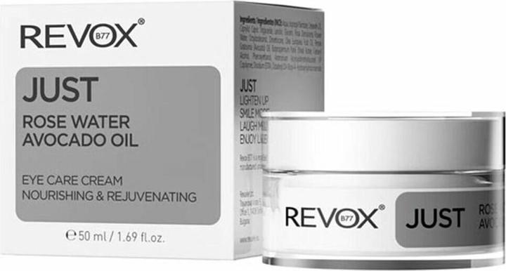 Image du produit Revoxb77 Just Rose Water Huile d'avocat (50 ml, Jour + nuit)