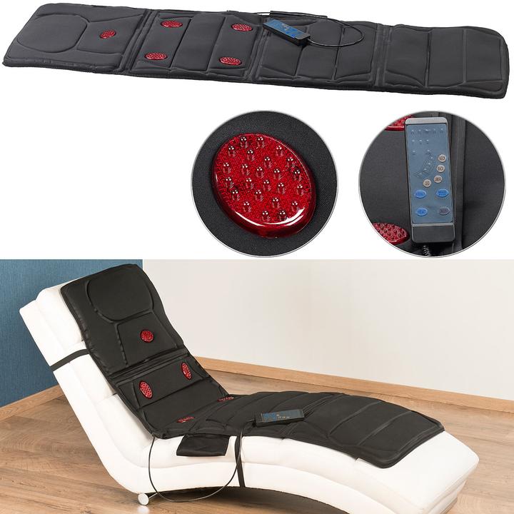 Produktbild Newgen medicals Ganzkörper-Vibrations-Massageauflage mit IR-Tiefenwärme, 5 Programme
