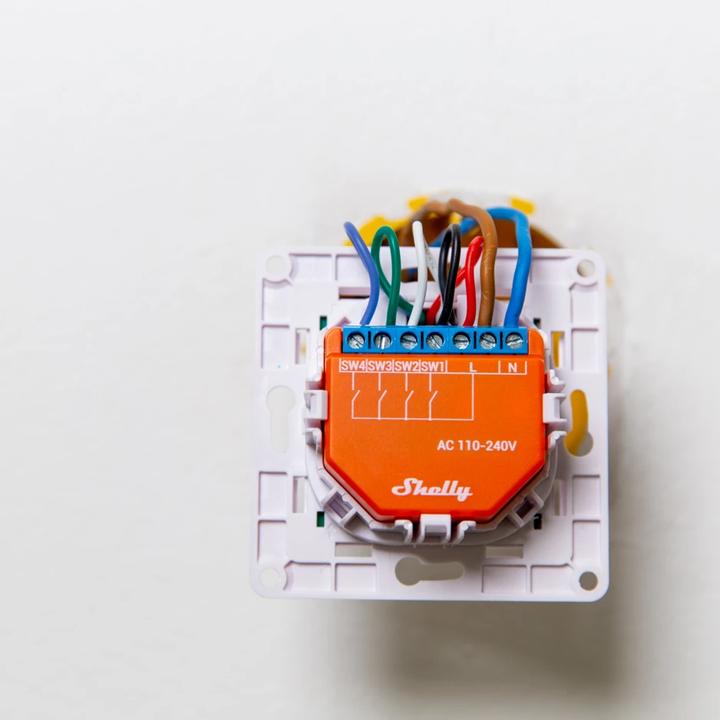Produktbild Shelly Wall switch 4 - white