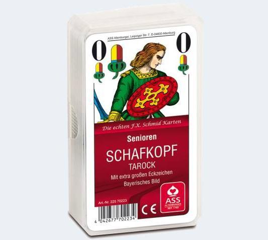 Produktbild ASS Altenburg 22570223 - Senioren - Schafkopf/Tarock, Bayerisches Bild (Kunststoffetui) (Deutsch)