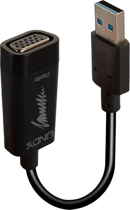 Lindy USB 3.0 VGA Adapter (VGA, 14 cm)