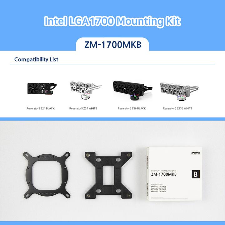 Produktbild Zalman ZM-1700MKB Intel Mounting Kit