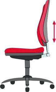 Actual product image Bimos Industrial swivel chair with ergonomic functions
