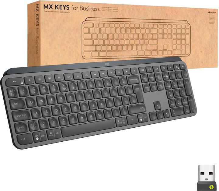 Logitech MX Keys Business (CH, Kabellos)