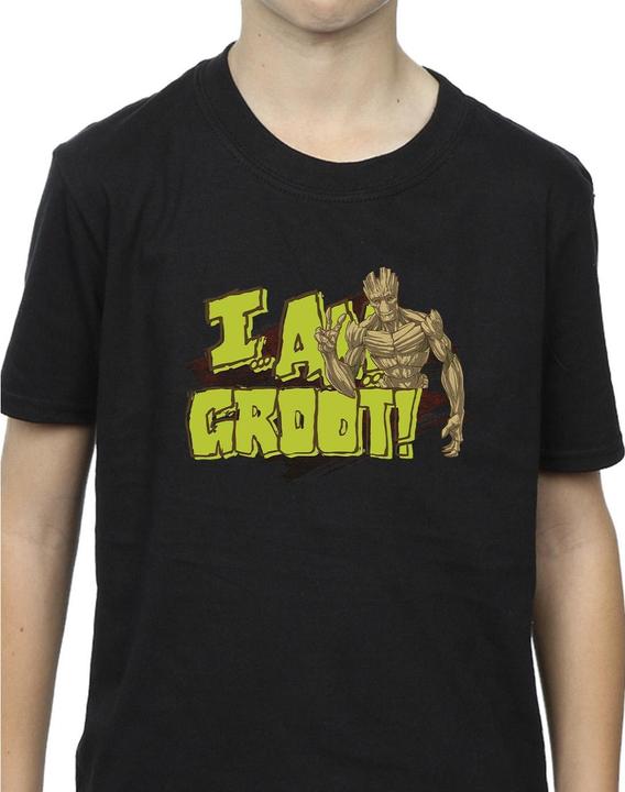 Immagine prodotto Guardians of the Galaxy I Am Groot Maglietta Ragazzi (140, 146)