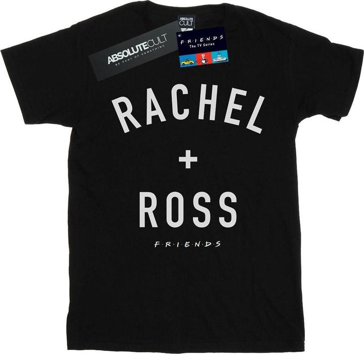 Friends Rachel And Ross Text TShirt (XL)