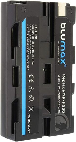 Produktbild Blumax Dualcharger ink. Aufsatz f?r Sony FM50 (Kamera Akku Ladegerät)