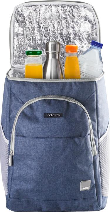 Produktbild Ibili Kühltaschenrucksack blau Dalvik 28 x 20 cm Ideal für unterwegs, hält Lebensmittel und Getränke kühl (21 l)